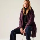 Regatta Romine II Női bélelt meleg kabát 10000 vízálló és lélegző bordó