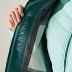 Regatta Carletta 3-in-1 Női 3in1 kabát 30.000 mm hibrid belsővel zöld