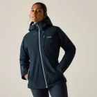 Regatta WmsHghtnStrPdJk Női technikai bélelt kabát 20000 mm kék