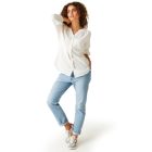 Regatta Natuna Női pamut len blúz fehér