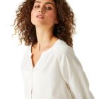 Regatta Natuna Női pamut len blúz fehér