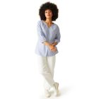 Regatta Natuna Női pamut len blúz kék