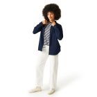 Regatta Primevere Női pamut len blúz kék