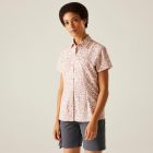 Regatta WmnTrvlPackawaySS Női ing rózsaszín/korall/pink 
