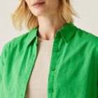 Regatta Primevere II Női pamut-len blúz zöld