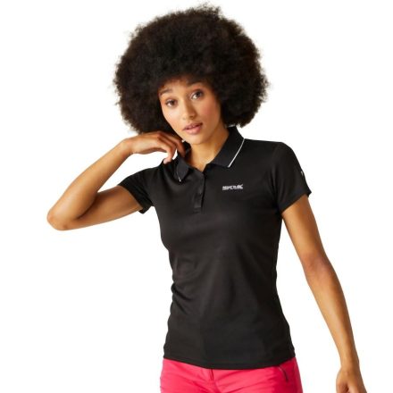 Regatta Womens Maverick V női gyorsan száradó póló fekete