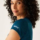 Regatta Wm Fingal Edition női gyorsan száradó póló kék