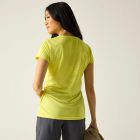 Regatta Wm Fingal Edition női gyorsan száradó póló sárga