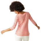 Regatta Bayletta Tee Női pamut felső rózsaszín/korall/pink