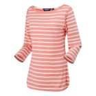 Regatta Bayletta Tee Női pamut felső rózsaszín/korall/pink