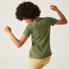 Regatta Filandra VIII Női pamut póló zöld