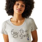 Regatta Filandra VIII Női pamut póló szürke