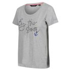 Regatta Filandra VIII Női pamut póló szürke