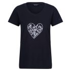 Regatta Filandra VIII Női pamut póló kék