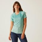 Regatta Laxley II Női gyorsan száradó póló zöld