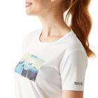 Regatta Wmn Fingal VIII Női gyorsan száradó póló fehér