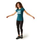 Regatta Wmn Breezed IV női pamut póló kék