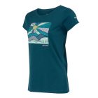 Regatta Wmn Breezed IV női pamut póló kék