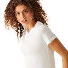 Regatta Wmn Fingal V-Neck Női gyorsan száradó póló fehér