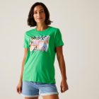 Regatta Filandra IX Női pamut póló zöld