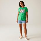 Regatta Filandra IX Női pamut póló zöld