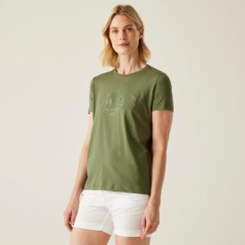 Regatta Filandra IX Női pamut póló zöld