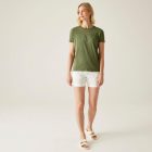 Regatta Filandra IX Női pamut póló zöld