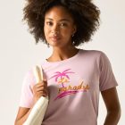 Regatta Filandra IX Női pamut póló rózsaszín/korall/pink