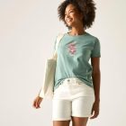 Regatta Filandra IX Női pamut póló zöld