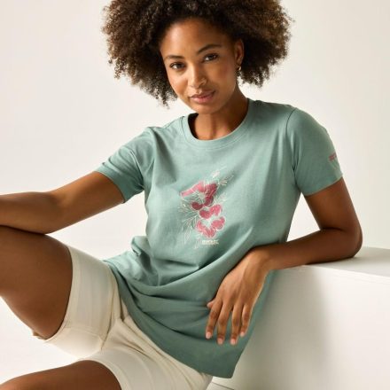 Regatta Filandra IX Női pamut póló zöld