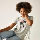 Regatta Filandra IX Női pamut póló szürke