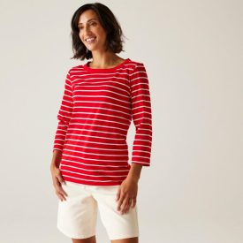 Regatta Baylette Tee II Női pamut póló piros