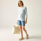 Regatta Baylette Tee II Női pamut póló kék