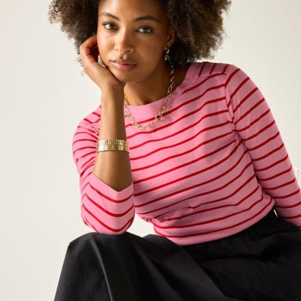 Regatta Baylette Tee II Női pamut póló rózsaszín/korall/pink