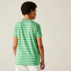 Regatta Bayletta SS Tee Női pamut póló zöld