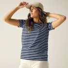 Regatta Bayletta SS Tee Női pamut póló kék