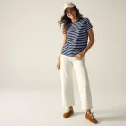 Regatta Bayletta SS Tee Női pamut póló kék