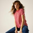Regatta Bayletta SS Tee Női pamut póló piros