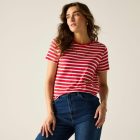 Regatta Bayletta SS Tee Női pamut póló piros