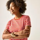 Regatta Bayletta SS Tee Női pamut póló piros