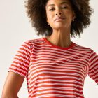 Regatta Bayletta SS Tee Női pamut póló piros