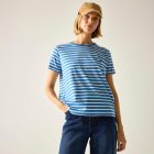 Regatta Bayletta SS Tee Női pamut póló kék