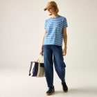 Regatta Bayletta SS Tee Női pamut póló kék