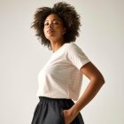 Regatta Bayletta SS Tee Női pamut póló rózsaszín/korall/pink