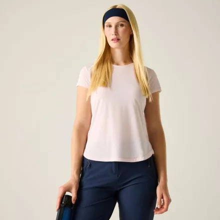 Regatta Wns Mindo S/S Tee Női gyorsan száradó felső rózsaszín/korall/pink