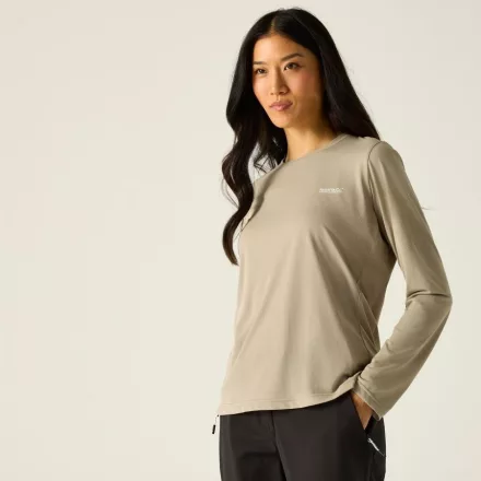 Regatta Wmn Mindo L/S Tee Női gyorsan száradó felső bézs