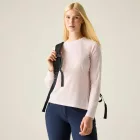 Regatta Wmn Mindo L/S Tee Női gyorsan száradó felső rózsaszín/korall/pink