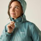 Regatta Corinne IV Női Isolite 10000 vízálló és légáteresztő könnyû esőkabát zöld