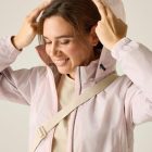 Regatta Corinne IV Női Isolite 10000 vízálló és légáteresztő könnyû esőkabát rózsaszín/korall/pink