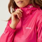 Regatta Wmn Pk It Jkt III Női Isolite 5000 vízálló és légáteresztő könnyû esőkabát rózsaszín/korall/pink